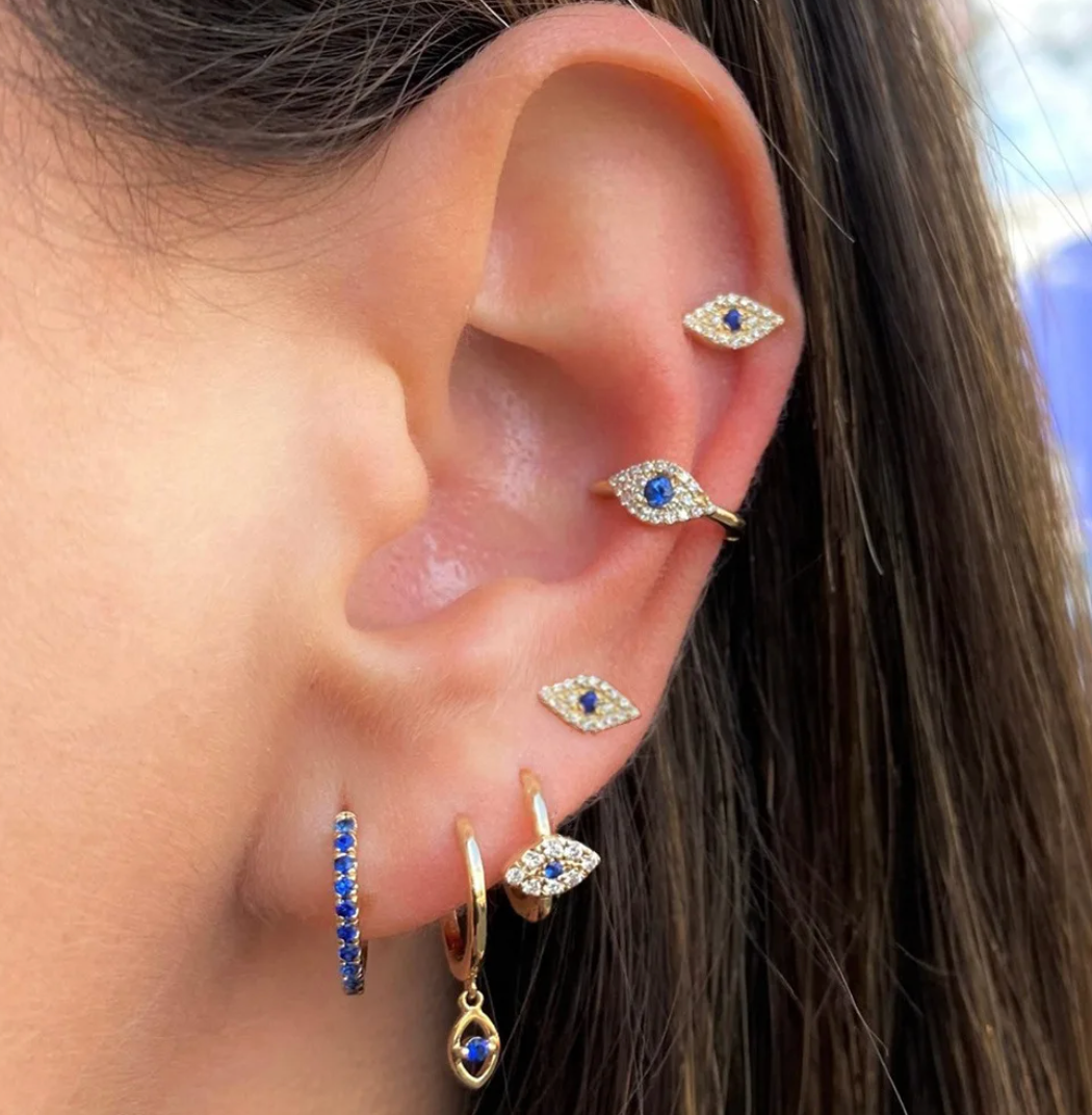 Κομψό Σκουλαρίκια Ασήμι