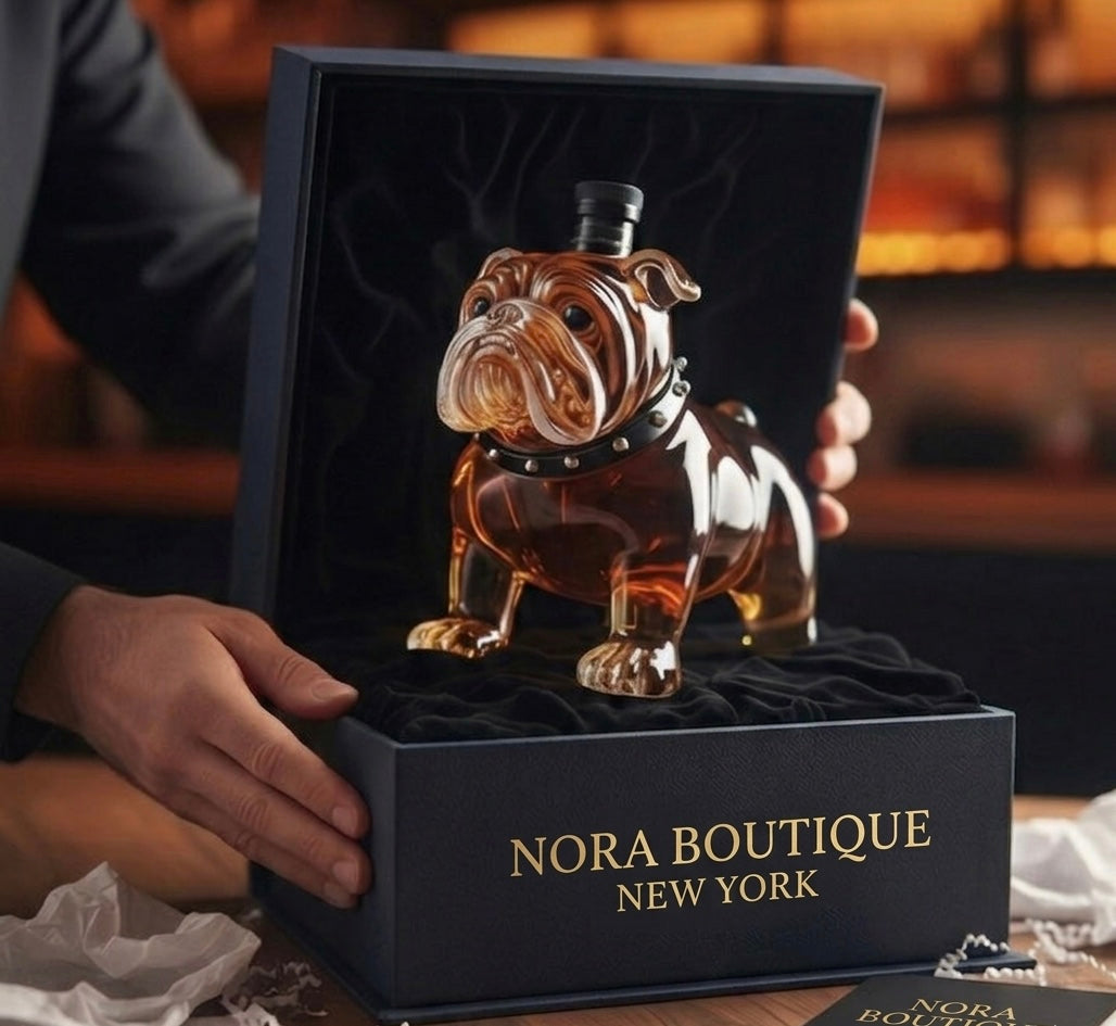 Whiskey Bottle - Bulldog Edition