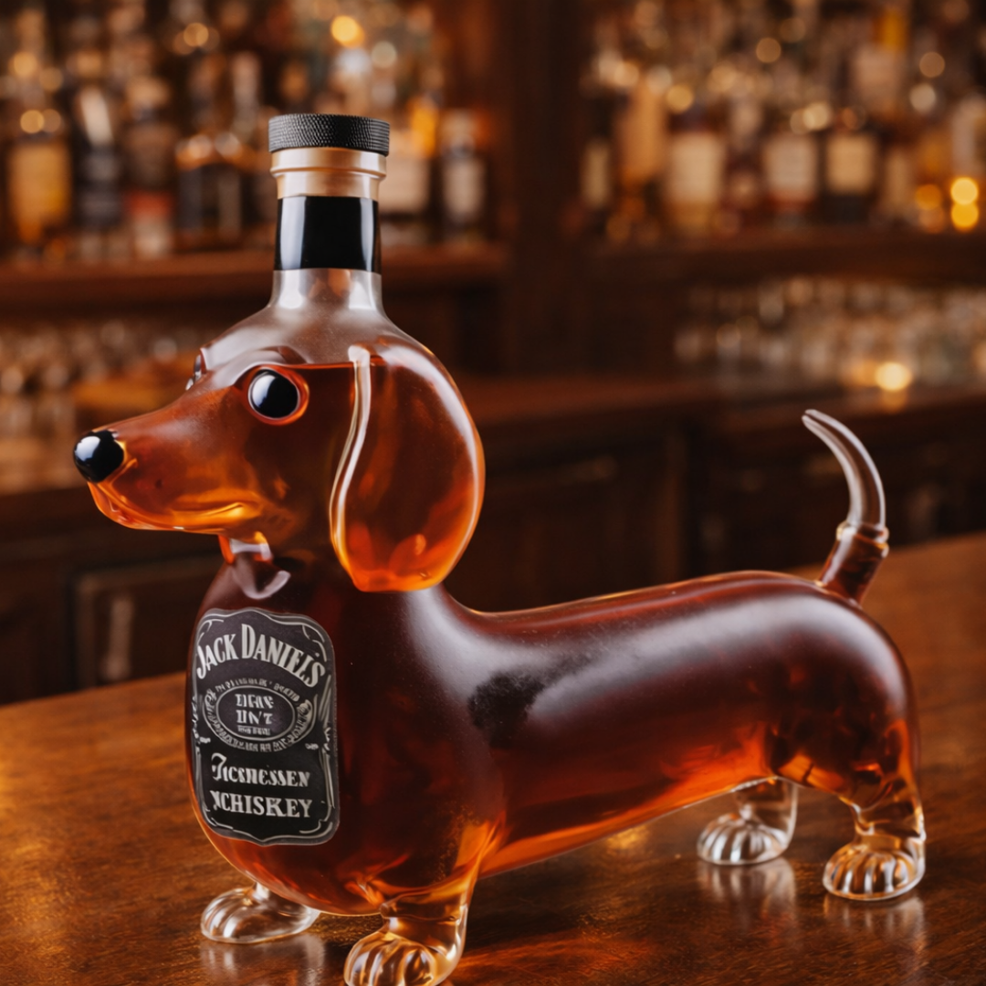 Whisky Bottle - Dachshund Edition