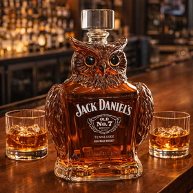 Whiskey Bottle - Owl Edition