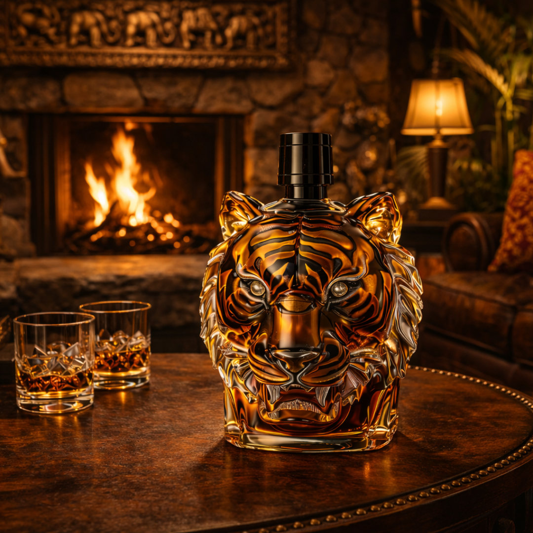 Whiskey Bottle - Tiger Edition