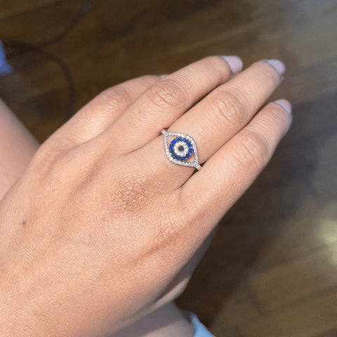 Δαχτυλίδι Blessed Evil Eye Δαχτυλίδι Roxxe